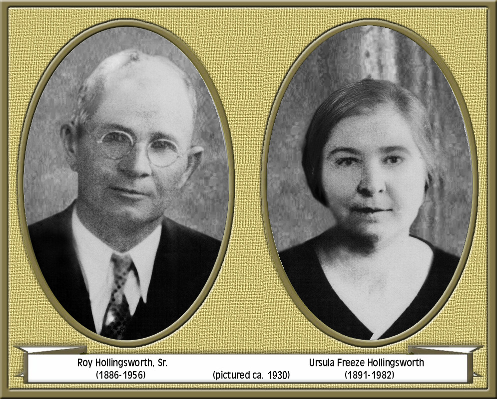 Roy and Ursula Hollingsworth (ca. 1930)
